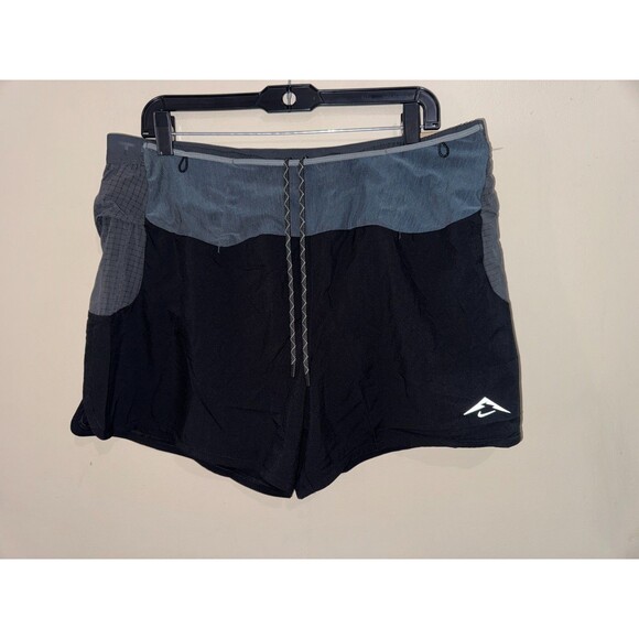 Nike Other - Mens Size M Nike Trail Second Sunrise 5" ADV Running Shorts Black HJ3572-010 NEW